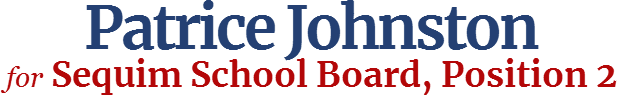 Patrice Johnston Sequim School Board, Position 2