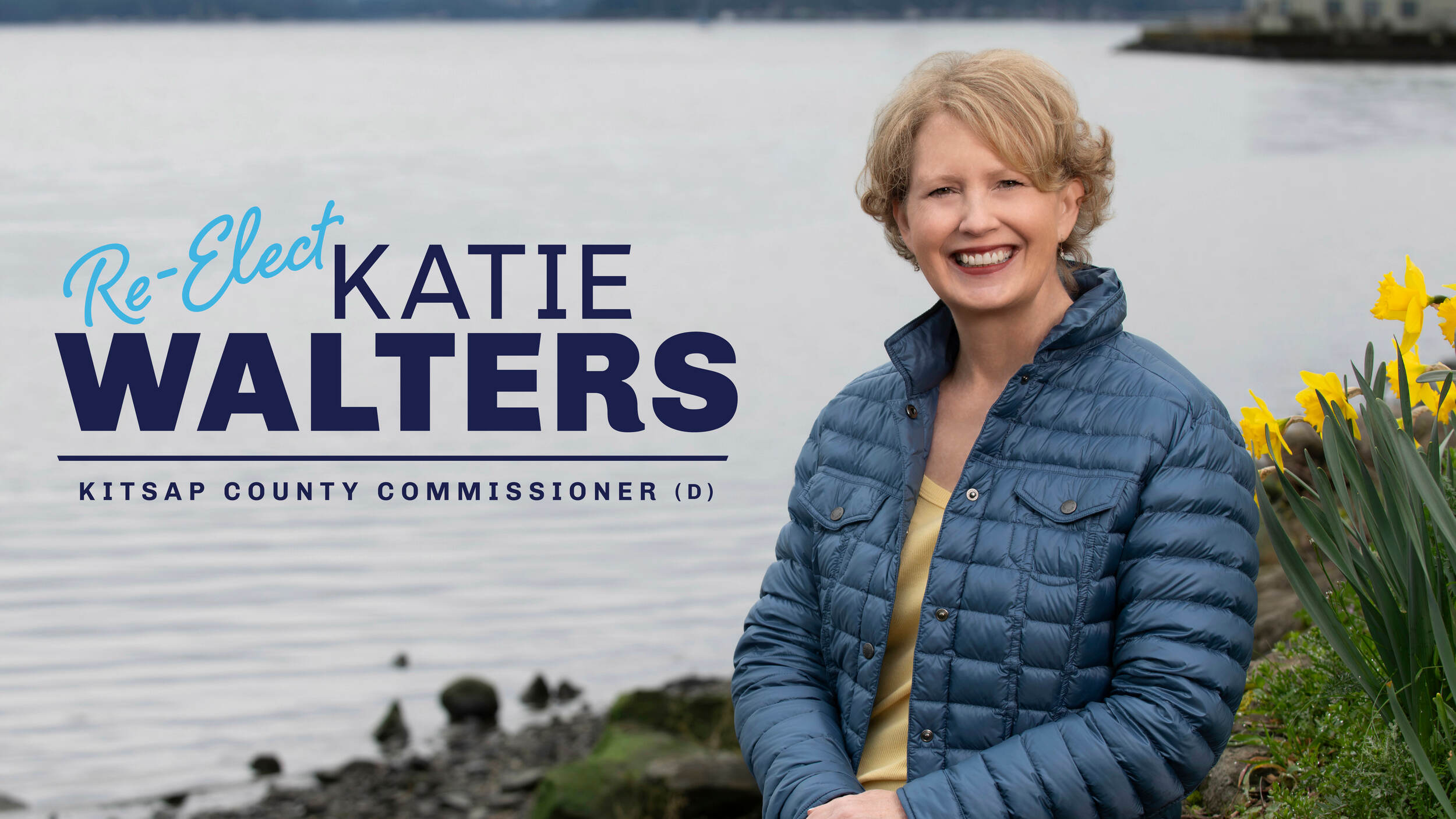 Re-Elect Katie Walters, Kitsap County Commissioner (D)