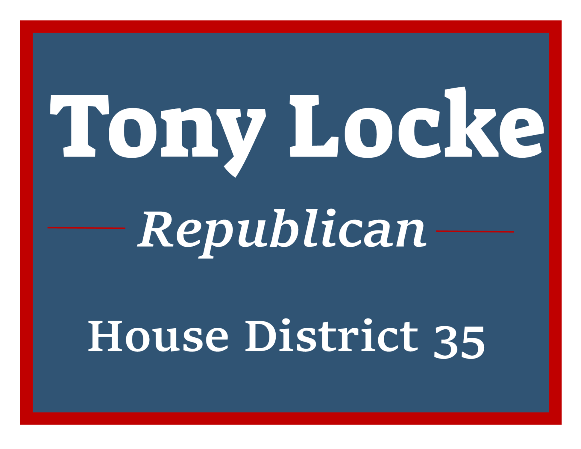 Tony Locke for Wyoming