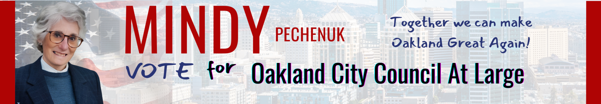 Mindy Pechenuk for Oakland City Council At Large