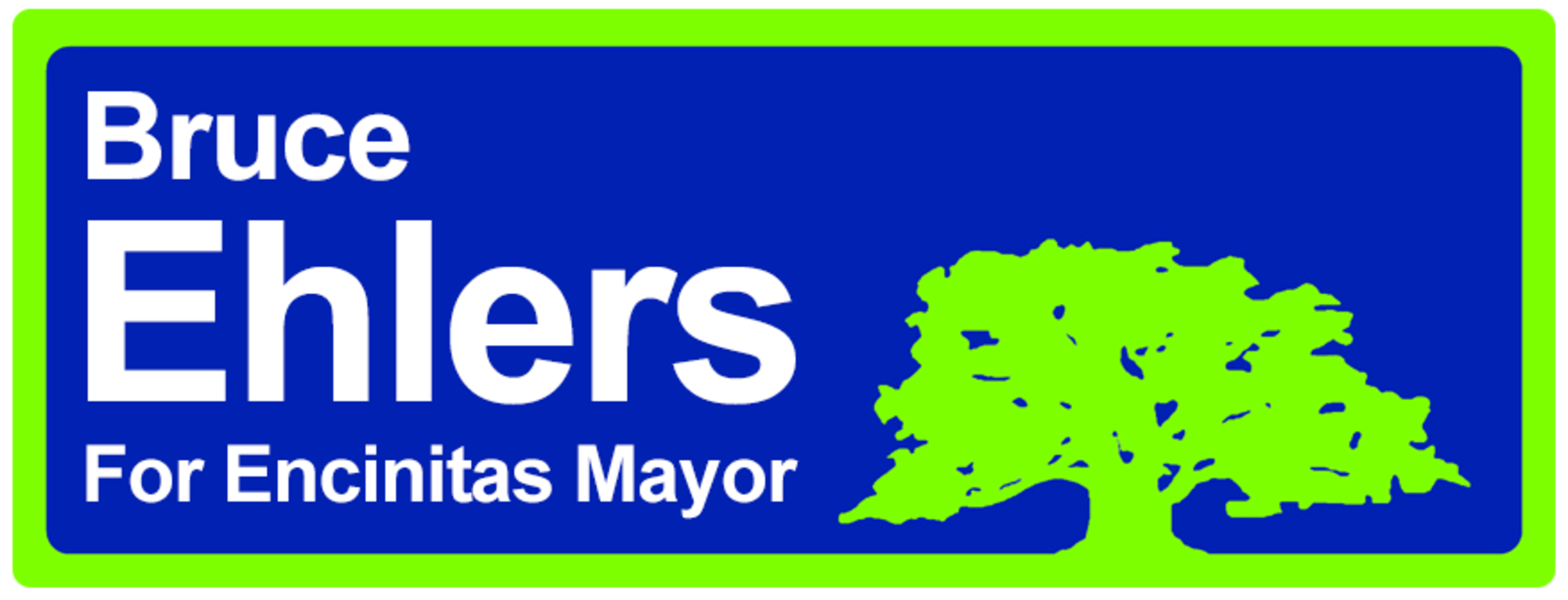 Bruce Ehlers For Encinitas Mayor 2024