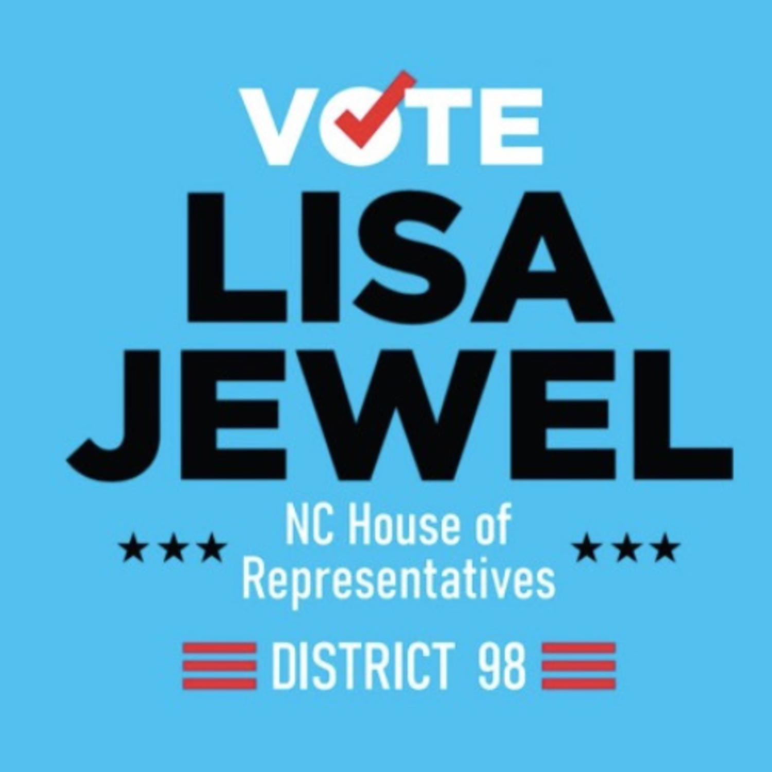 Vote Lisa Jewel - NC House of Representatives District 98