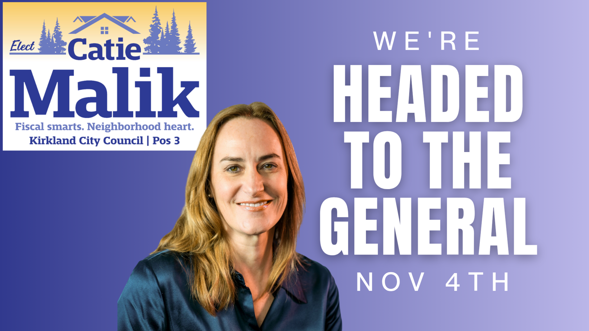 Catie Malik headed to the general