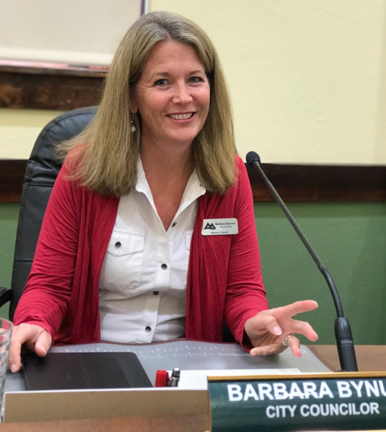 Barbara's First Day on City Council