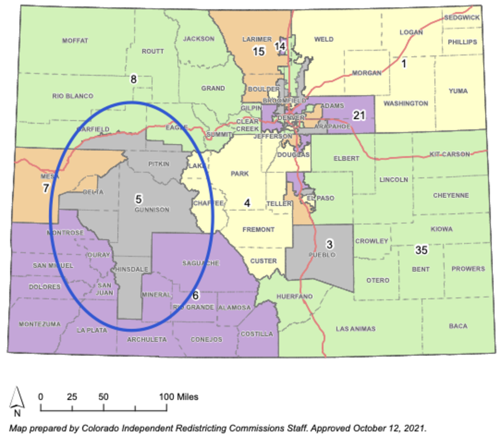 About Senate District 5