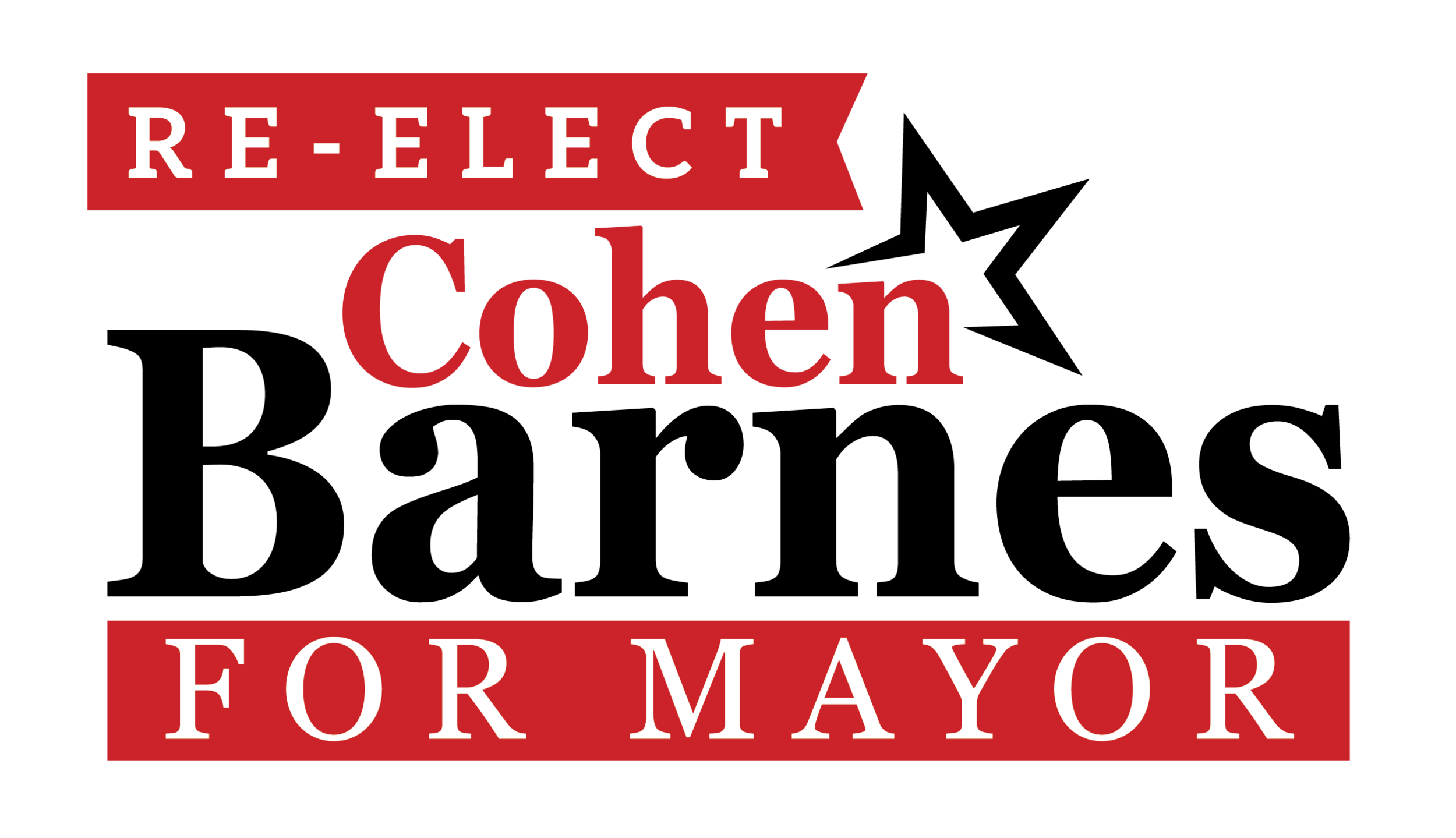 Re-Elect Cohen Barnes logo