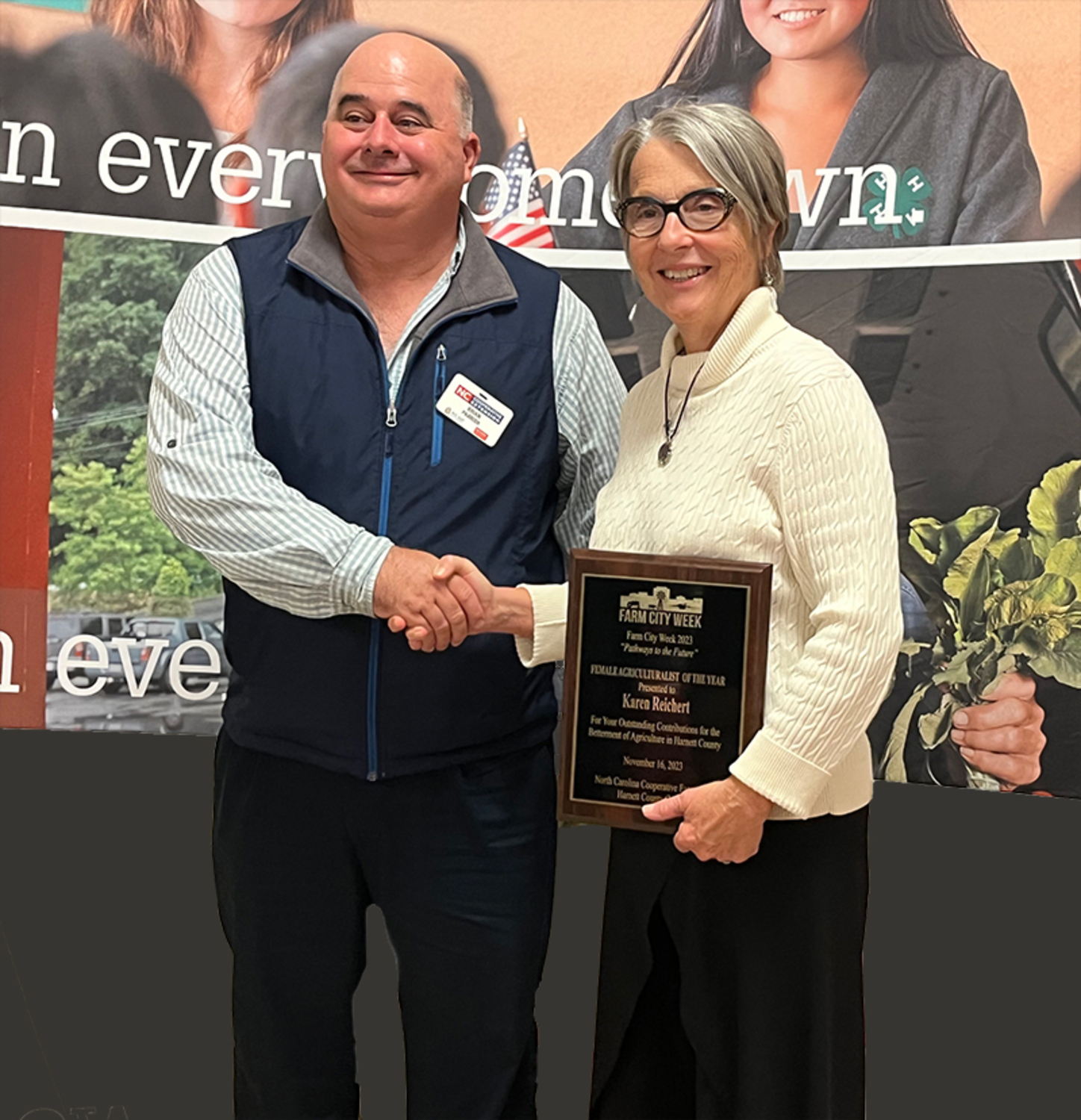 In 2023, Kate was recognized as Female Agriculturalist of the Year by the Harnett County Agriculture Extension Service.