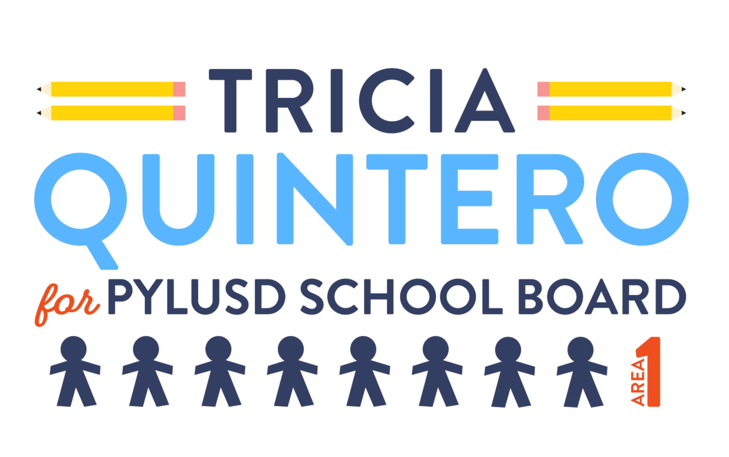 Tricia Quintero for PYLUSD School Board Logo