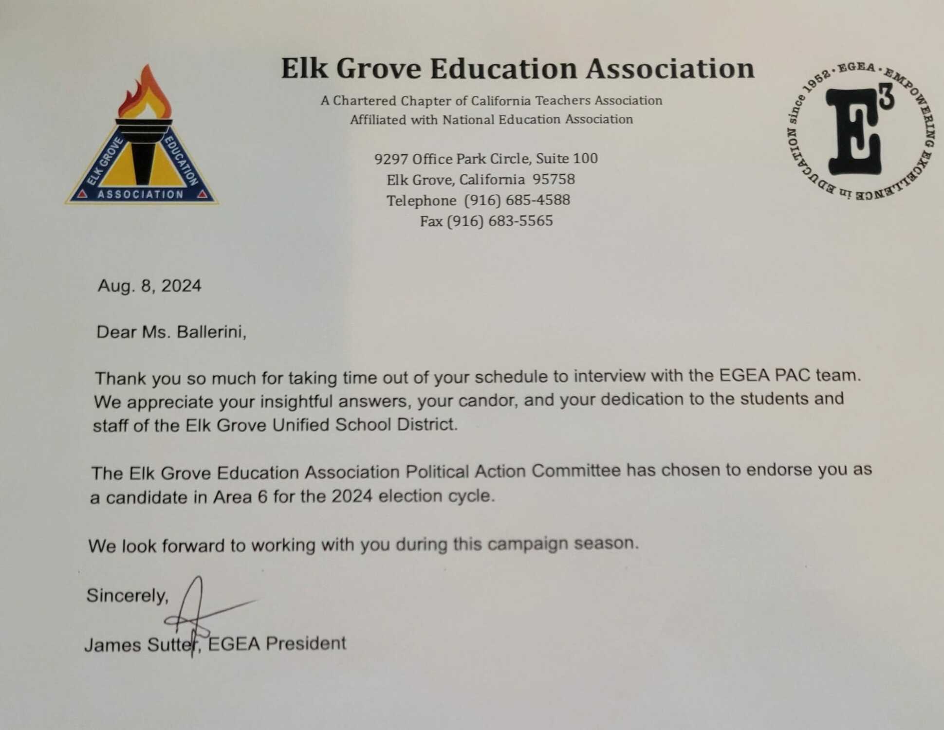 EGEA Elk Grove Education Association