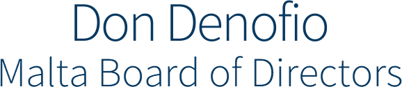 Don Denofio Malta Board of Directors
