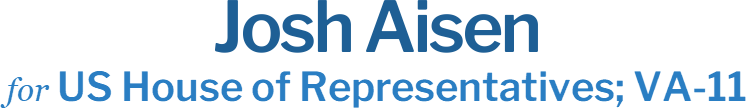 Josh Aisen US House of Representatives; VA-11