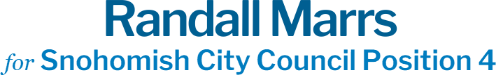 Randall Marrs Snohomish City Council Position 4