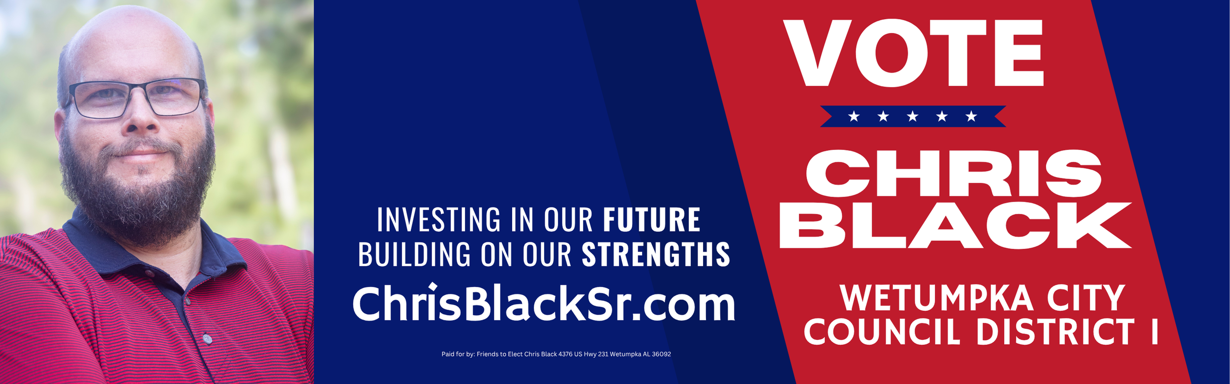 Chris Black for Wetumpka City Council District 1