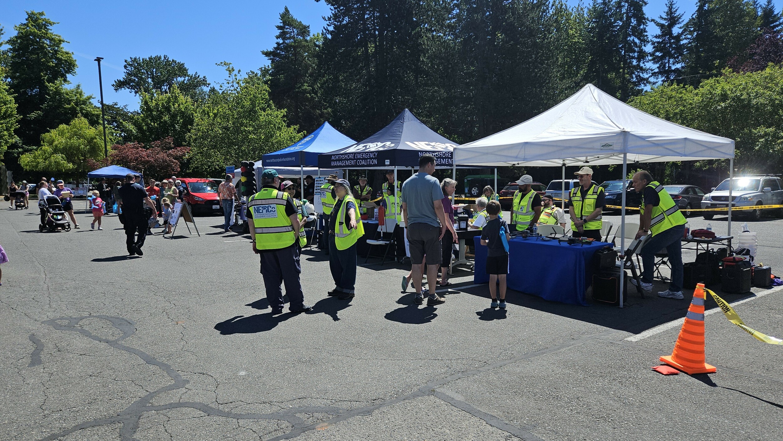 Safety Day with CERT Volunteers