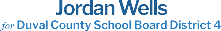 Jordan Wells Duval County School Board District 4