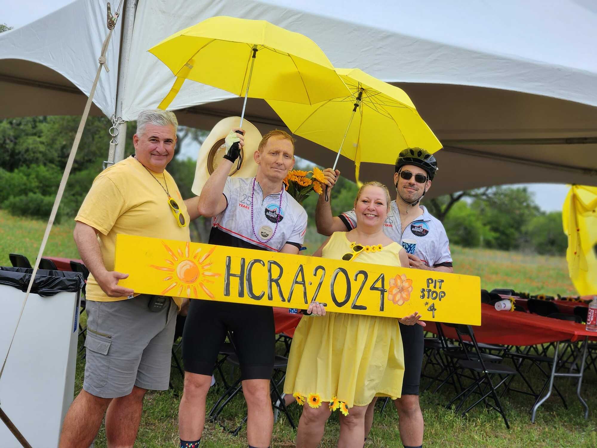 Image of Rick fundraising