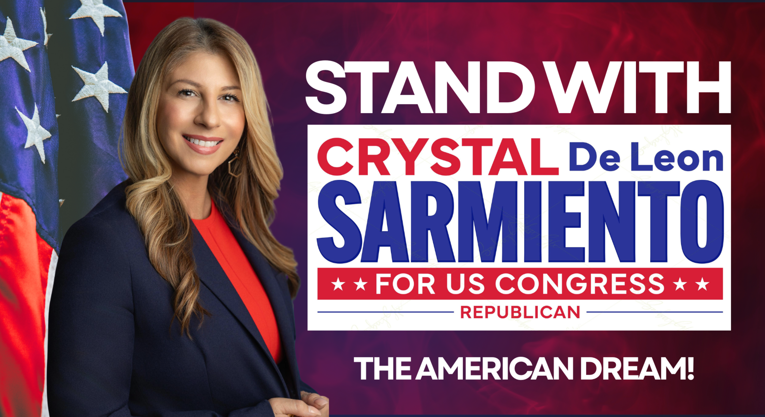 Crystal De Leon Sarmiento for US Congress
