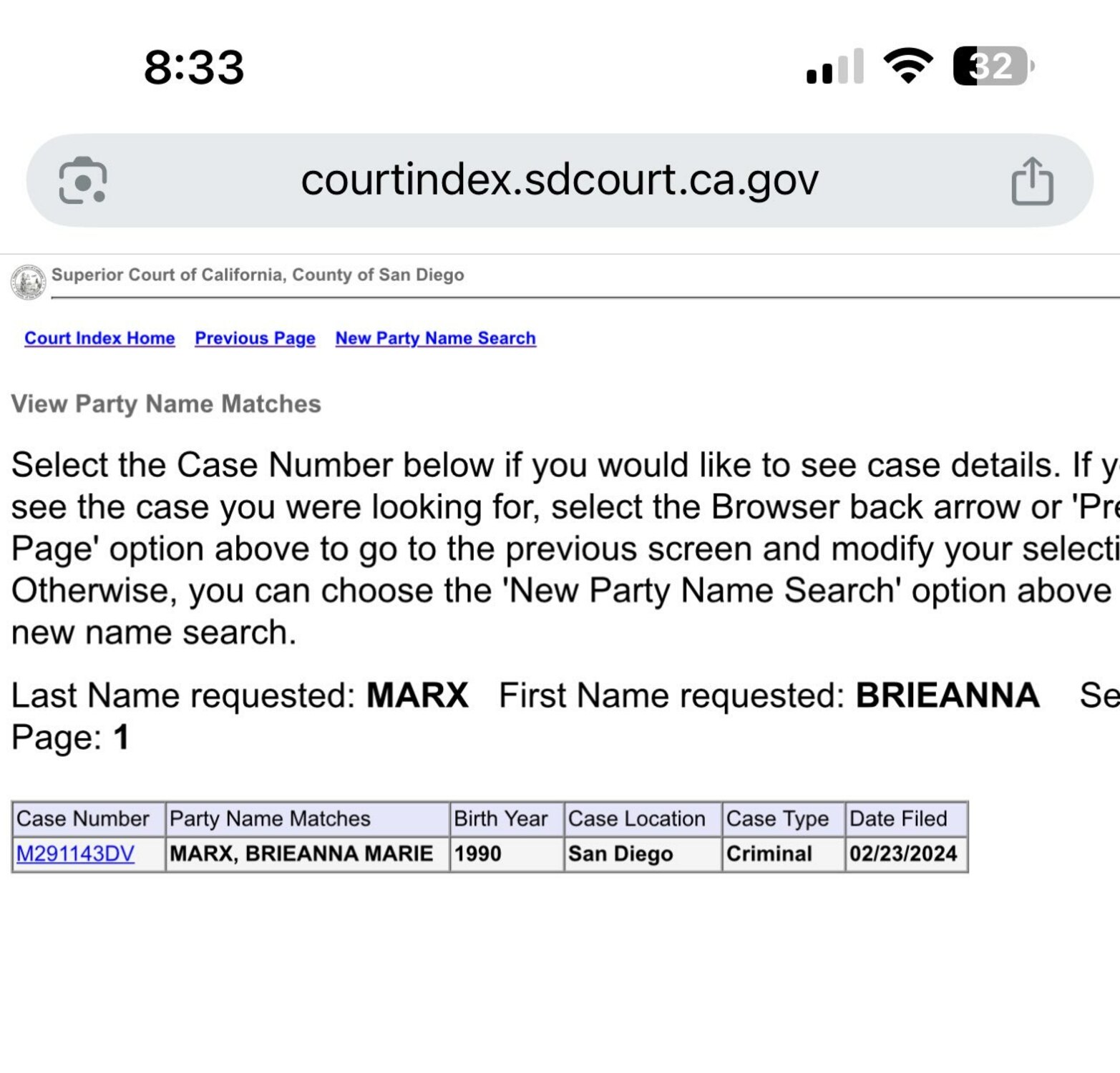 Marx Family Court Cases & Legal Drama