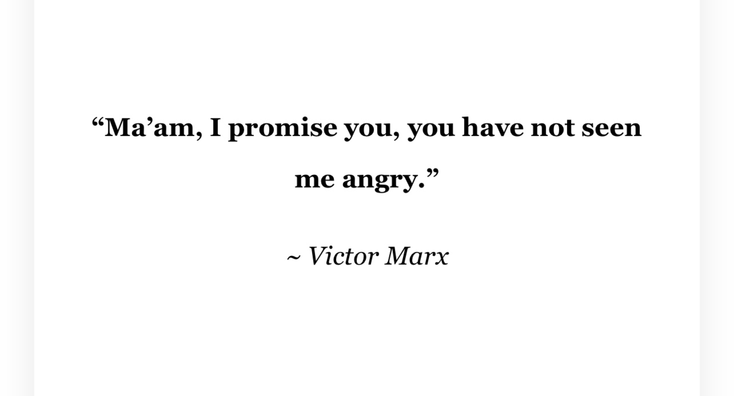 Victor Marx Bullies Candidates