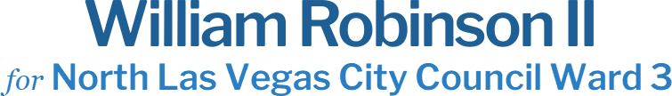 William  Robinson II North Las Vegas City Council Ward 3