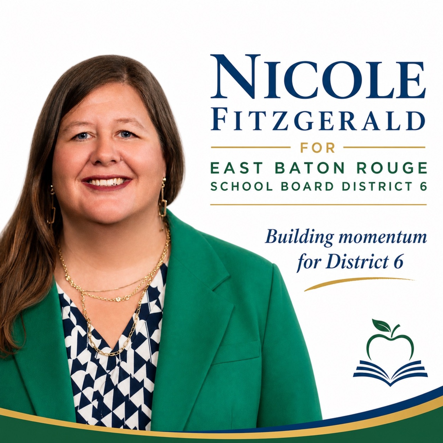 Nicole Fitzgerald campaign portrait