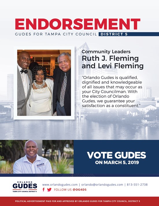 Orlando Gudes Endorsements