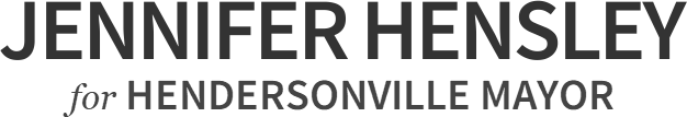 Jennifer Hensley Hendersonville Mayor