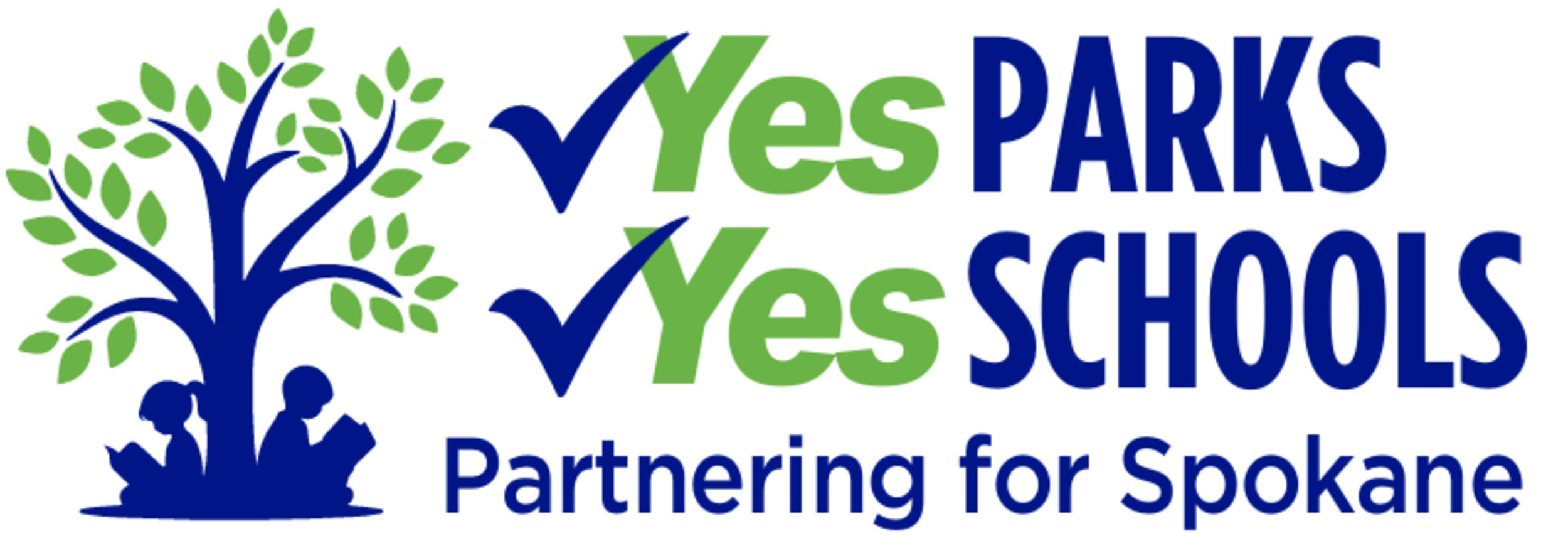 Yes for Parks and Schools logo