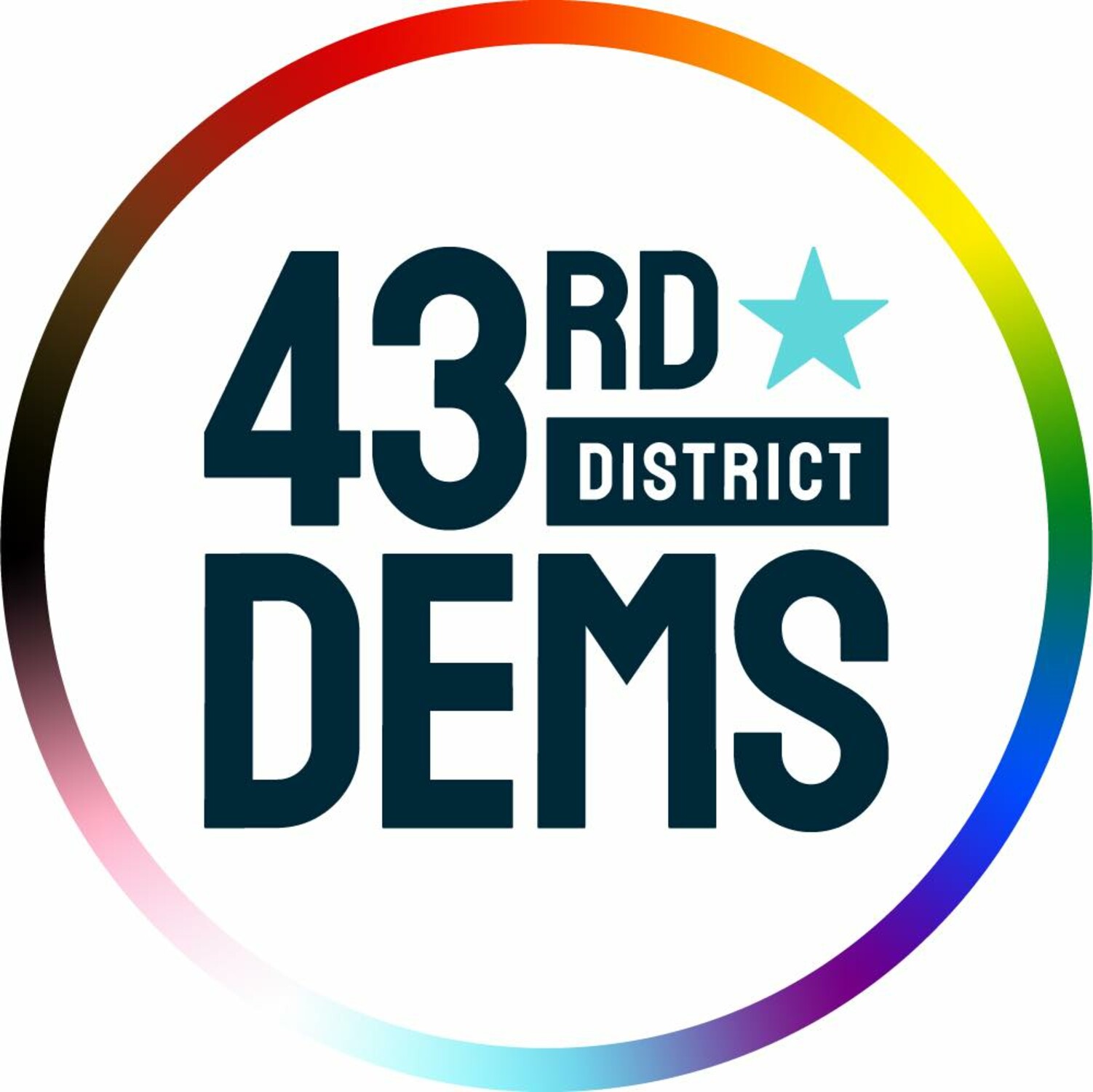 43rd district dems logo